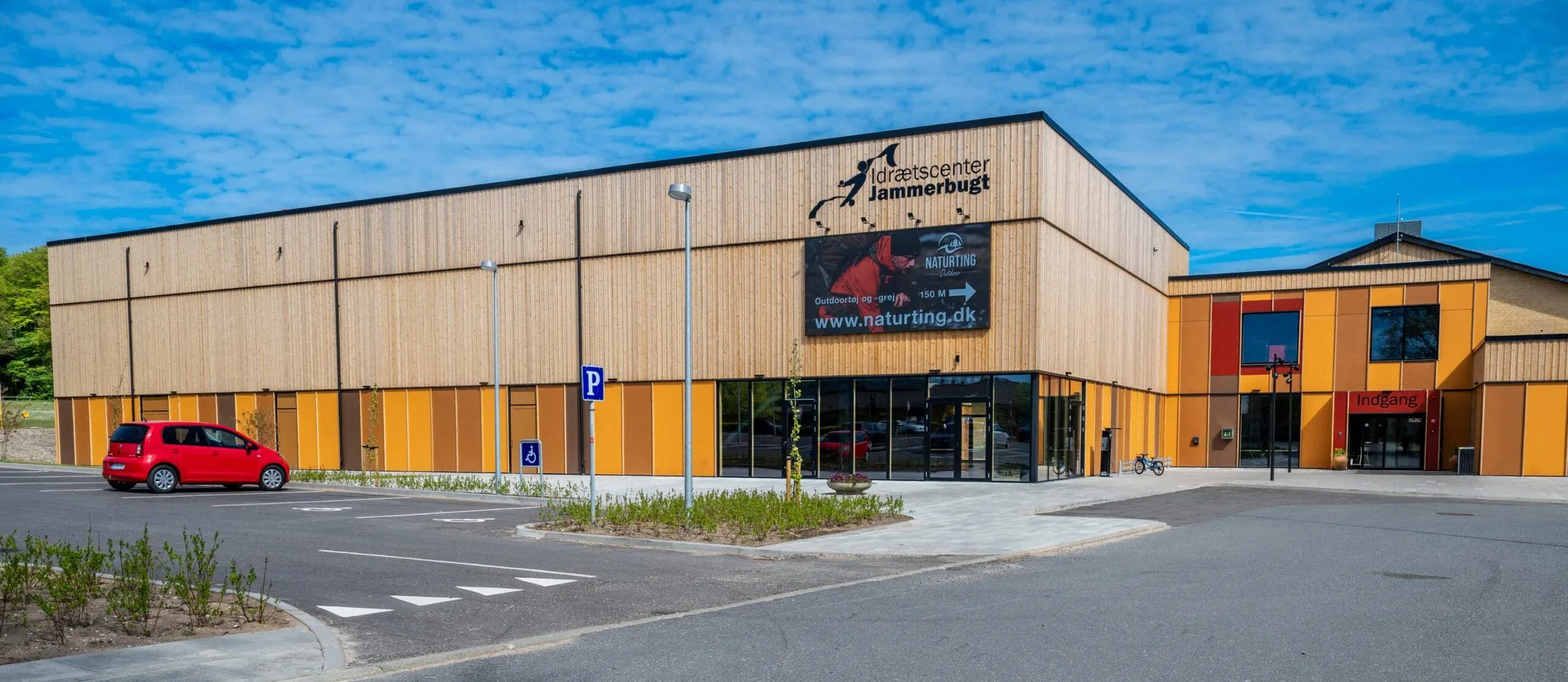 Idrætscenter Jammerbugt set udefra