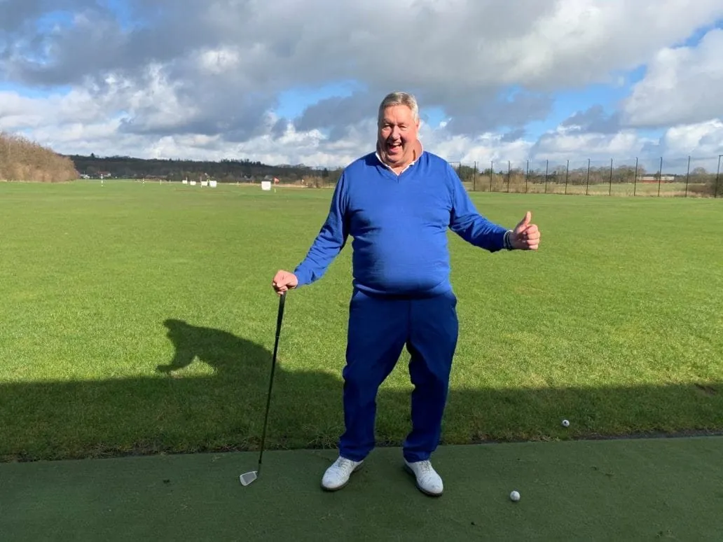 Robert “Bobby The Pro” Kristensen på golfbanen
